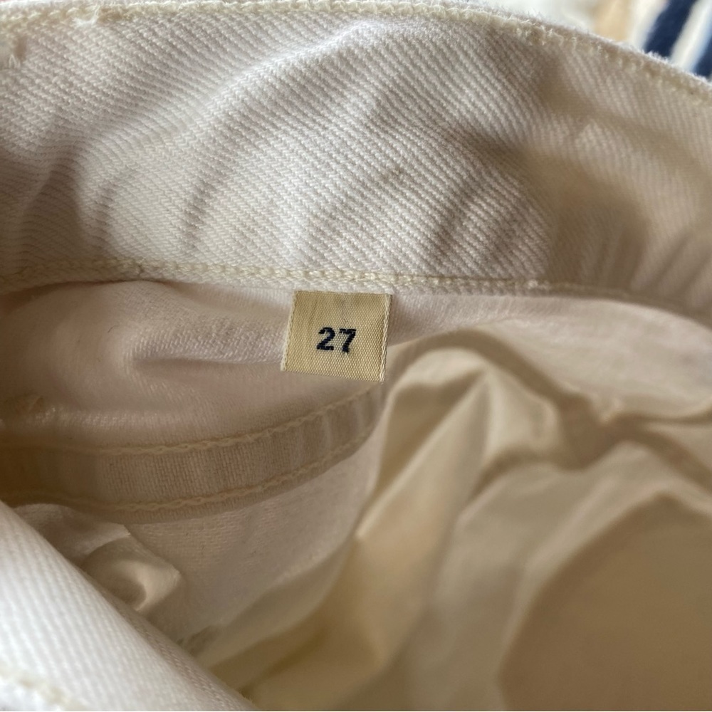 Citizens of Humanity Kamila Patch Pocket Flare White Jeans Size 27 - Picture 12 of 13